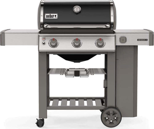 Weber Barbecue a Gas GPL Genesis E-310 GBS Acciaio Nero con Ruote Girevoli Giardino e giardinaggio/Barbecue e picnic/Barbecue e affumicatori/Barbecue da giardino e terrazza/Barbecue a gas Ogomondo - Martina Franca, Commerciovirtuoso.it