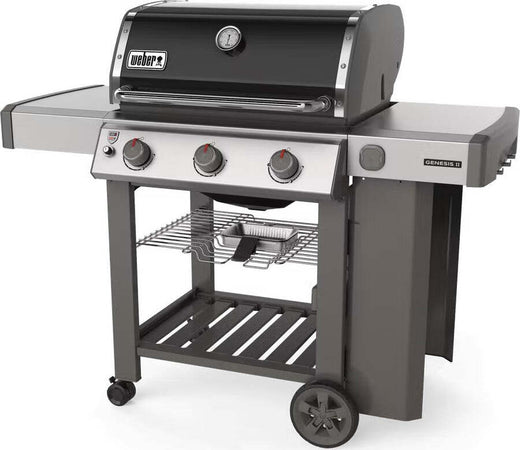 Weber Barbecue a Gas GPL Genesis E-310 GBS Acciaio Nero con Ruote Girevoli Giardino e giardinaggio/Barbecue e picnic/Barbecue e affumicatori/Barbecue da giardino e terrazza/Barbecue a gas Ogomondo - Martina Franca, Commerciovirtuoso.it