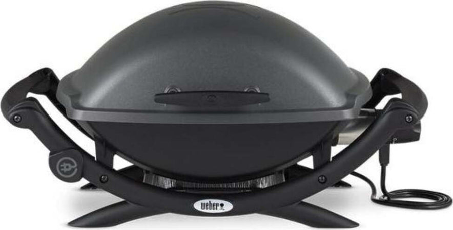 Weber Barbecue Elettrico Q2400 2200 Watt Grigio Scuro Giardino e giardinaggio/Barbecue e picnic/Barbecue e affumicatori/Barbecue da giardino e terrazza/Barbecue elettrici Ogomondo - Martina Franca, Commerciovirtuoso.it
