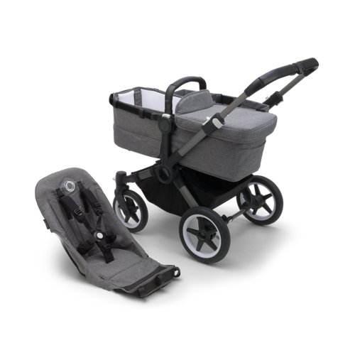 Carrozzina Passeggino 2 in 1 - Tessuti Base - Bugaboo Donkey 5