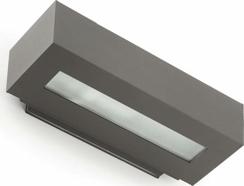 WEST 2 Lampada da parete grigio scuro Illuminazione/Illuminazione per interni/Illuminazioni per pareti/Applique Led Mall Home - Napoli, Commerciovirtuoso.it