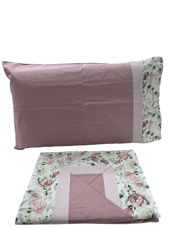 Completo Lenzuola Alexander Tuscany Home Made In Italy Matrimoniale 100% Cotone