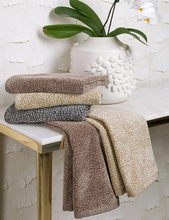 Set Asciugamani Borbonese Twist Op  Spugna di Cotone