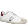 Philippe Model sneaker uomo philippe model - prsx low man - bordeaux da uomo