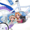 Bicicletta 12 Dino Bikes Frozen Bianco/Viola