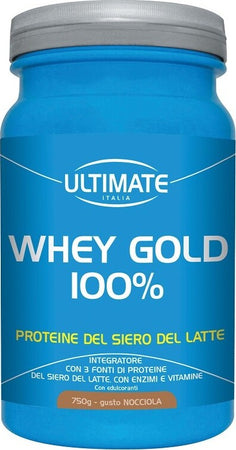 WHEY-GOLD-100%-NOCCIOLA-integratore-alimentare-in-polvere-750-g-Ultimate-Italia