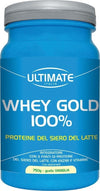 WHEY-GOLD-100%-VANIGLIA-integratore-alimentare-in-polvere-750-g-Ultimate-Italia