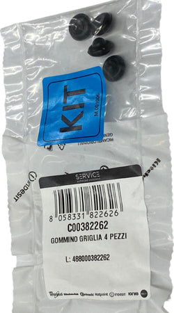 Whirlpool---Ignis-4-gommini-griglie-piani-cottura-paracolpi-antigraffio-originali-C00382262