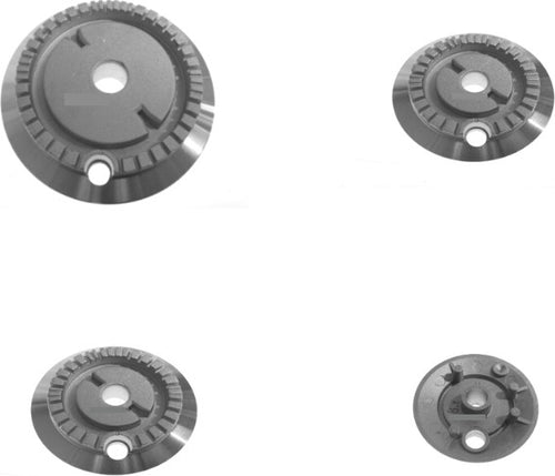 WHIRLPOOL BRUCIATORI SPARTIFIAMMA CUCINA 4 FUOCHI Casa e cucina/Utensili da cucina/Bruciatori da cucina Rossi Ricambi - Venetico Marina, Commerciovirtuoso.it