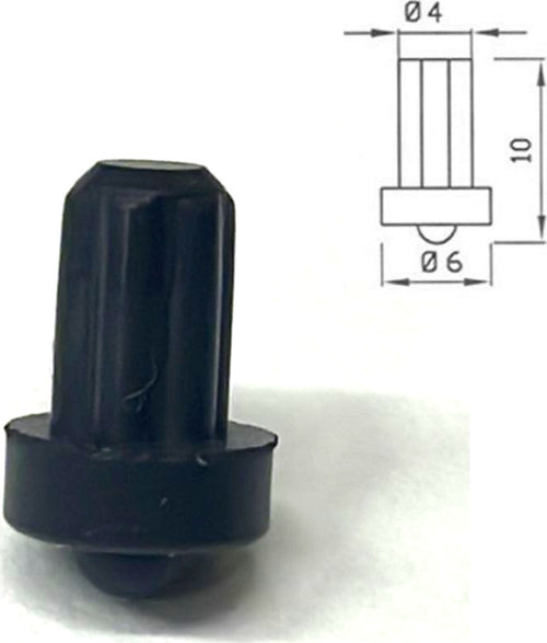 WHIRLPOOL-IGNIS - GOMMINO  GRIGLIE PIANI COTTURA PARACOLPI ANTIGRAFFIO - 482000031825 - 1 PEZZO Casa e cucina/Grandi elettrodomestici/Accessori e parti di ricambio/Ricambi e accessori per piani cottura/Griglie per piani cottura Rossi Ricambi - Venetico Marina, Commerciovirtuoso.it