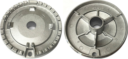 WHIRLPOOL IGNIS IKEA BRUCIATORE SPARTIFIAMMA GRANDE 481010621285 PIANO COTTURA Casa e cucina/Utensili da cucina/Bruciatori da cucina Rossi Ricambi - Venetico Marina, Commerciovirtuoso.it