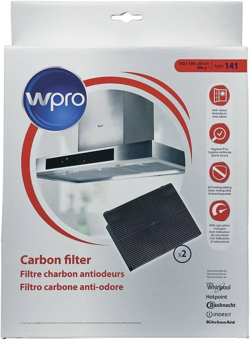 Whirlpool Wpro Set Filtri A Carbone Attivo Filtro 2 Pezzi C00385096