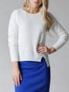 WHITE WHISE GONNA  IN MAGLIA COBALTO   WW18014 Moda/Donna/Abbigliamento/Gonne Kanal 32 - Santa Maria di Licodia, Commerciovirtuoso.it