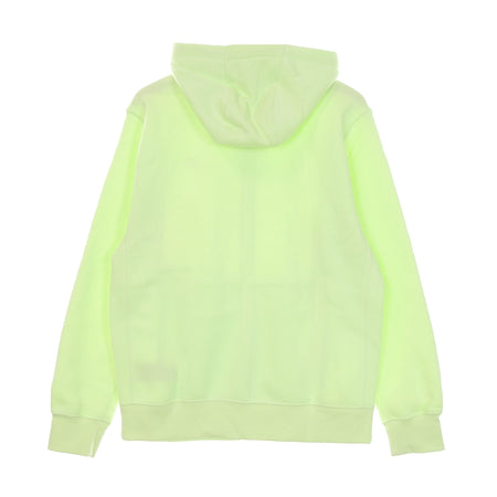 Nike Felpa Cappuccio Zip Uomo Sportswear Club Hoodie Lt Liquid Lime/lt Liquid Lime/white da uomo