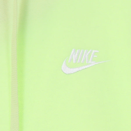 Nike Felpa Cappuccio Zip Uomo Sportswear Club Hoodie Lt Liquid Lime/lt Liquid Lime/white da uomo