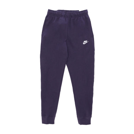 Nike Pantalone Tuta Felpato Uomo Club Jogger Bb Cave Purple/cave Purple/white da uomo