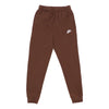 Nike Pantalone Tuta Felpato Uomo Club Jogger Bb Cacao Wow/cacao Wow/white da uomo