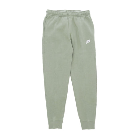 Nike Pantalone Tuta Felpato Uomo Club Jogger Bb Oil Green/oil Green/white da uomo
