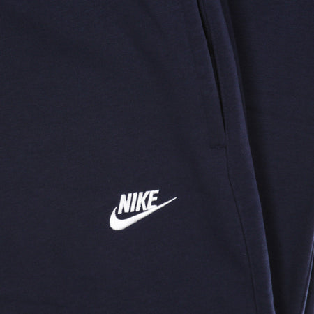 Nike Pantalone Tuta Leggero Uomo Club Jogger Midnight Navy/midnight Navy/white da uomo