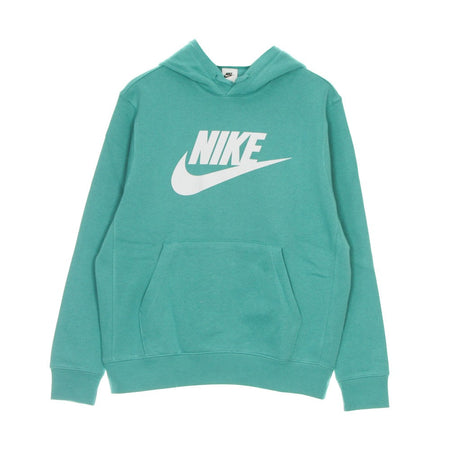 Nike Felpa Cappuccio Uomo Club Hoodie Pullover Gx Washed Teal/washed Teal da uomo