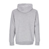Nike Felpa Cappuccio Uomo Club Hoodie Pullover Gx Dk Grey Heather/matte Silver/white da uomo