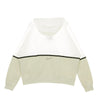 Nike Felpa Leggera Cappuccio Corta Donna Sportswear Archive Remix Hoody White/light Bone/black da donna