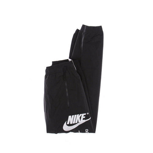 Nike Pantalone Tuta Uomo Air Woven Pant Black/white da uomo