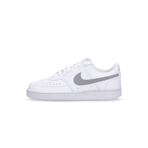 Nike Scarpa Bassa Uomo Court Vision Low Next Nature White/lt Smoke Grey/white da uomo