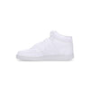 Nike Scarpa Bassa Uomo Court Vision Mid Next Nature White/white/white da uomo