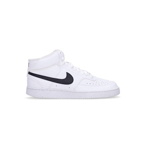 Nike Scarpa Bassa Uomo Court Vision Mid Next Nature White/black/white da uomo