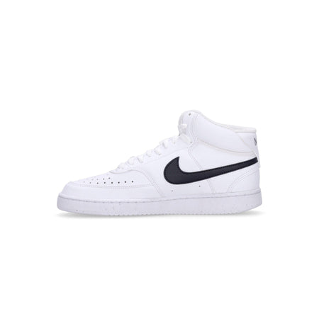 Nike Scarpa Bassa Uomo Court Vision Mid Next Nature White/black/white da uomo