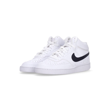 Nike Scarpa Bassa Uomo Court Vision Mid Next Nature White/black/white da uomo