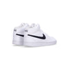 Nike Scarpa Bassa Uomo Court Vision Mid Next Nature White/black/white da uomo