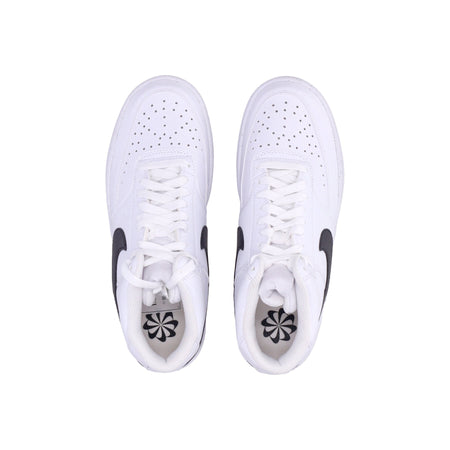 Nike Scarpa Bassa Uomo Court Vision Mid Next Nature White/black/white da uomo