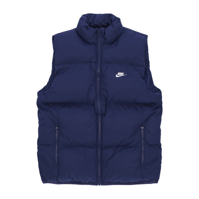 Nike Piumino Smanicato Uomo Club Puffer Vest Midnight Navy/white da uomo
