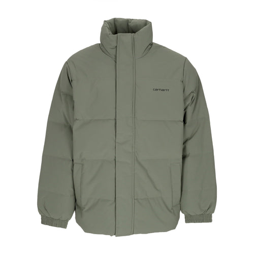 CARHARTT WIP Piumino Uomo Danville Jacket Smoke Green/black da uomo