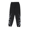 PHOBIA Pantalone Tuta Leggero Uomo Lateral Lightning Print Pants Black/white da uomo