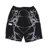 PHOBIA Pantalone Corto Uomo Lateral Lightning Cargo Shorts Black/white da uomo