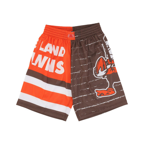 MITCHELL & NESS Pantaloncino Tipo Basket Uomo Nfl Jumbotron 3.0 Shorts Clebro Multi/white da uomo