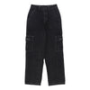 SANTA CRUZ Jeans Donna Nolan Cargo Slouch Pant Black Acid Wash/white da donna