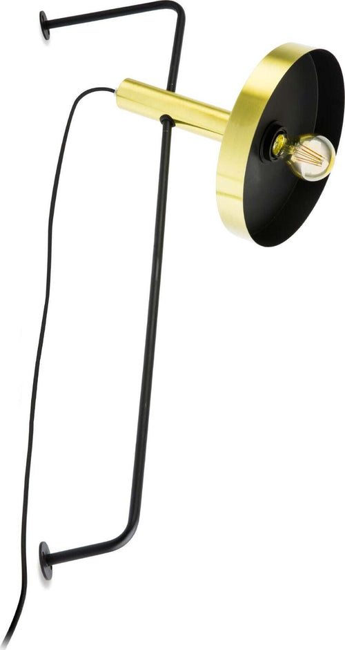 WHIZZ Lampada da parete oro/nera Illuminazione/Illuminazione per interni/Illuminazioni per pareti/Applique Led Mall Home - Napoli, Commerciovirtuoso.it