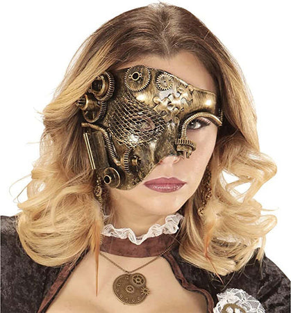 Widmann-Maschera-Mezzoviso-Steampunk-Rame