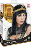 Widmann-Parrucca-Imperatrice-Egiziana-con-Fascia-per-Testa-Serpente-con-Perline