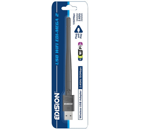WIFI USB EDISION EDI-MEGA 2 150 Mbps