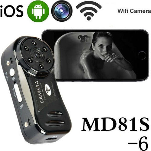 Wifi Minidv Wireless Telecamera Con Visione Notturna Ad Infrarossi Md81s-6 Fai da te/Sicurezza e protezione/Sistemi di sicurezza domestica/Kit video per la sicurezza domestica/Videocamere di sorveglianza/Bullet camera Trade Shop italia - Napoli, Commerciovirtuoso.it
