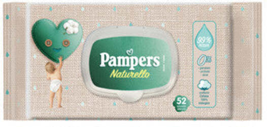 Wipes pampers naturello 52 salviettine