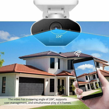 WIRELESS TELECAMERA IP WIFI PANNELLO SOLARE ESTERNO 1080P SICUREZZA CAMERA AUDIO Fai da te/Sicurezza e protezione/Sistemi di sicurezza domestica/Kit video per la sicurezza domestica/Videocamere di sorveglianza/Dom camera Zencoccostore - Formia, Commerciovirtuoso.it