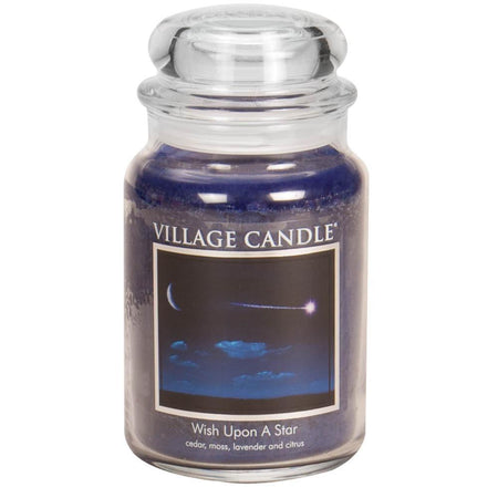 Candele profumate "Village Candle" profumatore per ambienti, Giara in vetro 730 gr, 26 once