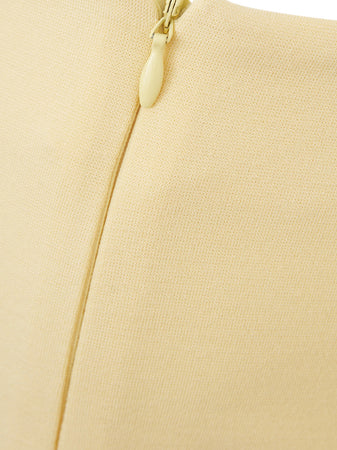 Lardini Gonna a Tubino Gialla da donna