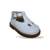 Scarpe Occhi di Bue Bambino PANYNO Bianco Pelle con Fibbia – Primi Passi e Cerimonia Eleganti